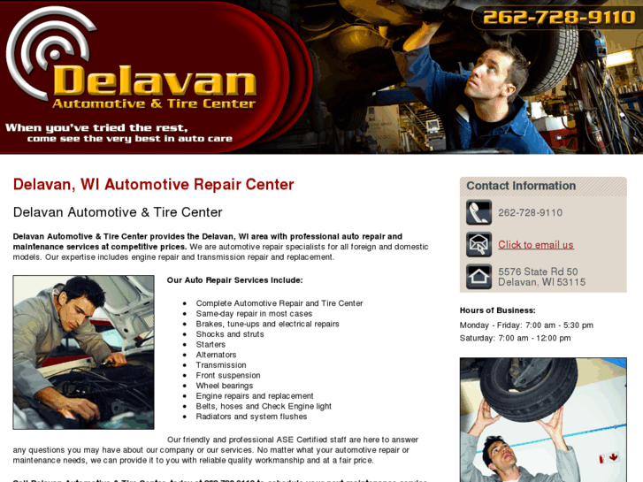 www.delavanautomotiveandtire.com