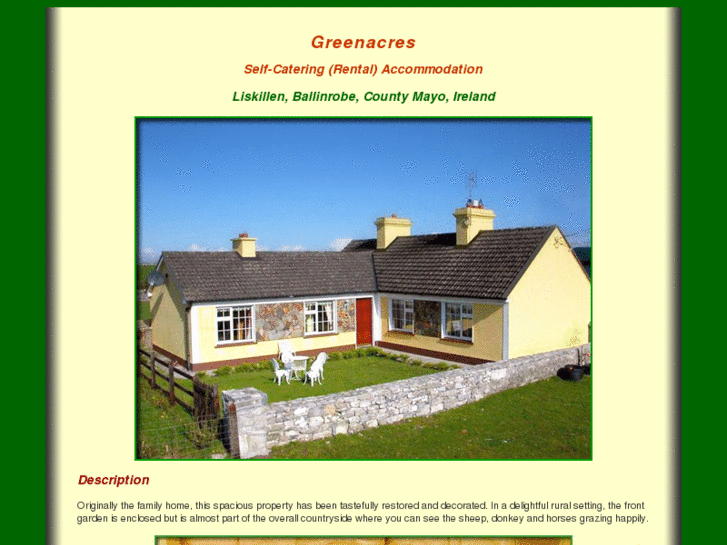 www.greenacresballinrobe.com