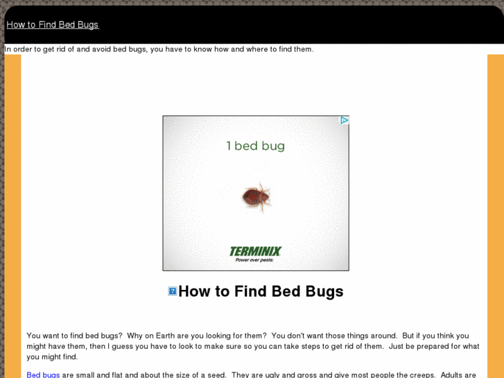 www.howtofindbedbugs.com