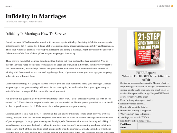 www.infidelityinmarriages.com