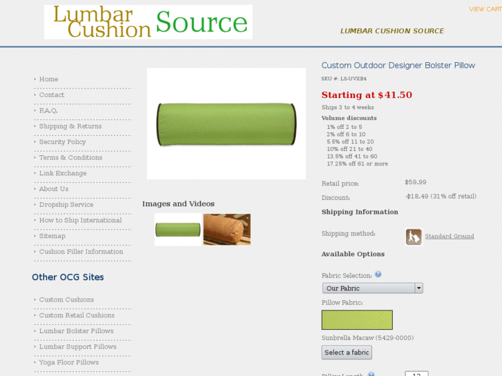 www.lumbarcushionsource.com