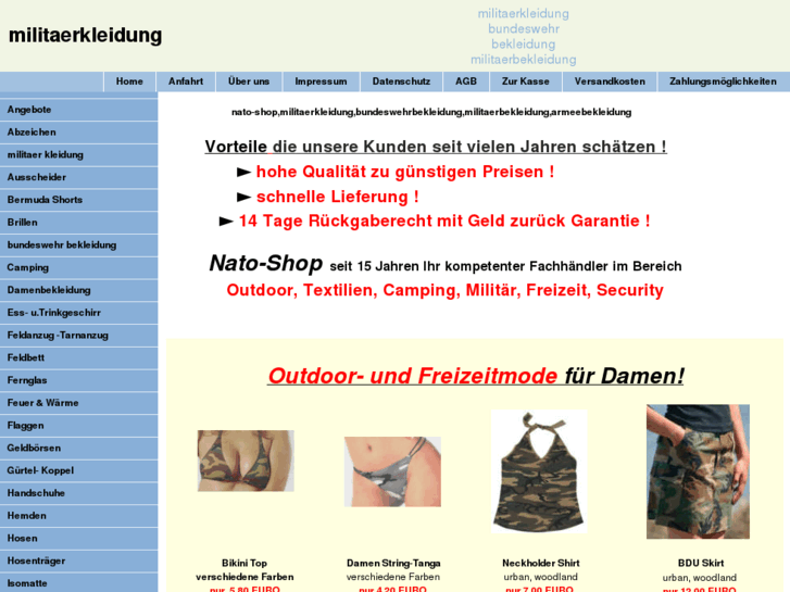 www.militaerkleidung.com