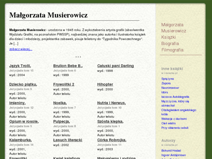 www.musierowicz.pl