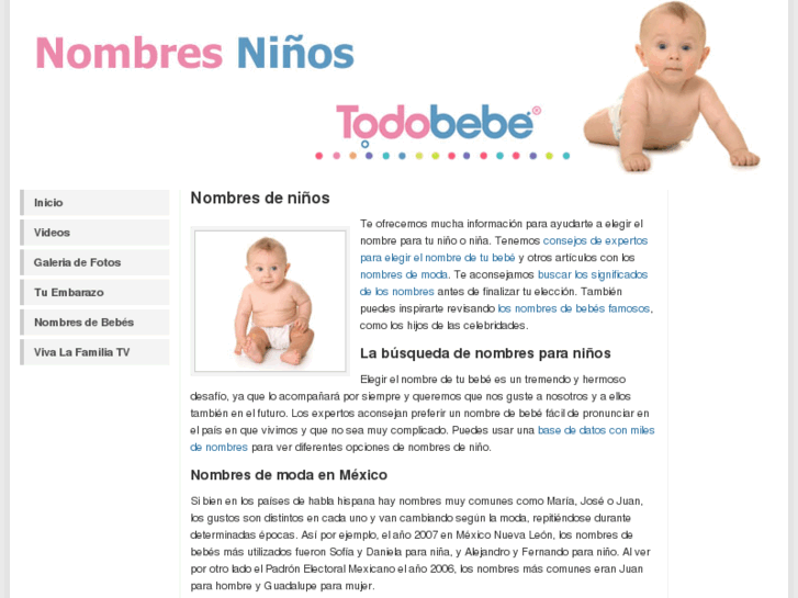 www.nombresninos.com