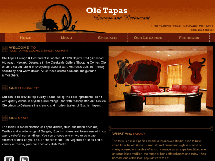 www.oletapaslounge.com