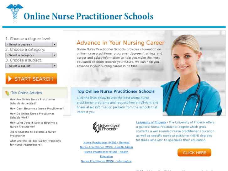 www.onlinenursepractitionerschools.com