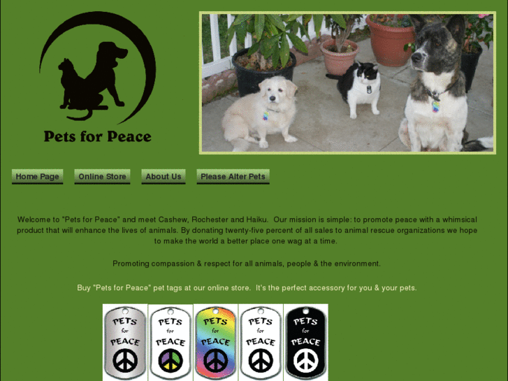 www.petsforpeace.com