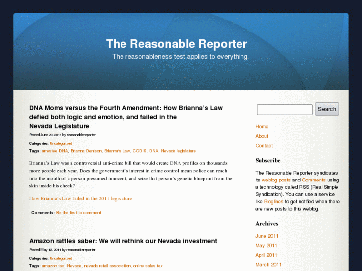 www.reasonablereporter.com