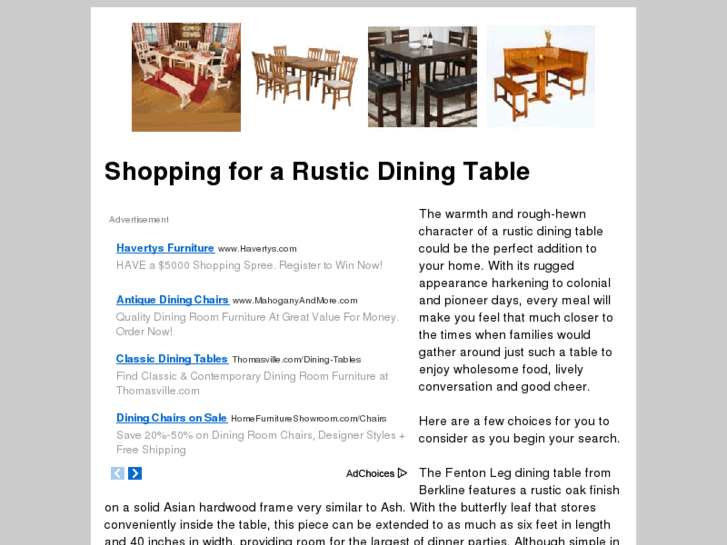 www.rusticdiningtable.net