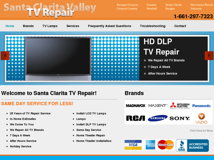 www.santaclaritavalleytvrepair.com