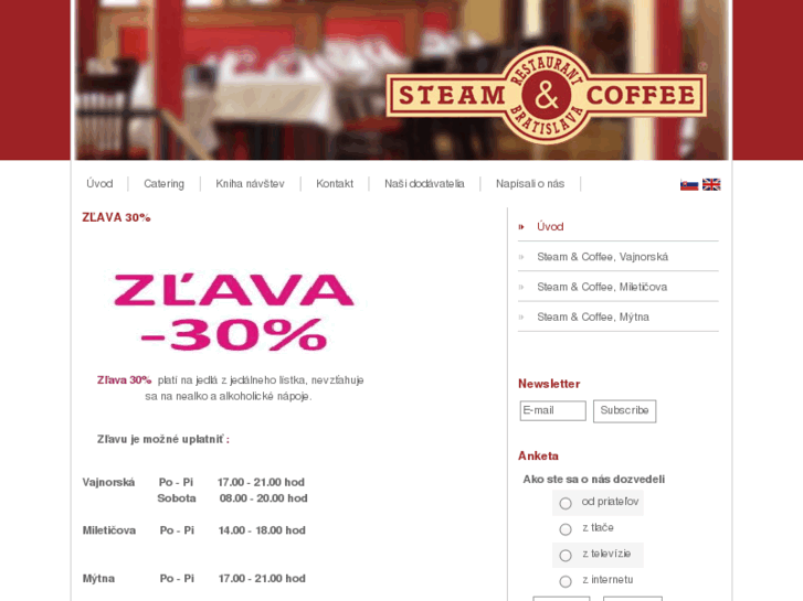 www.steamandcoffee.sk