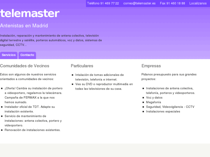 www.telemasterat.com