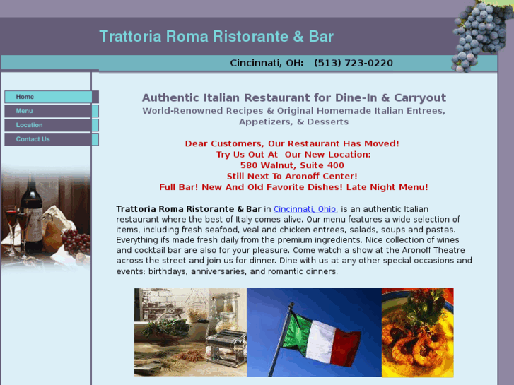 www.trattoriaroma.net