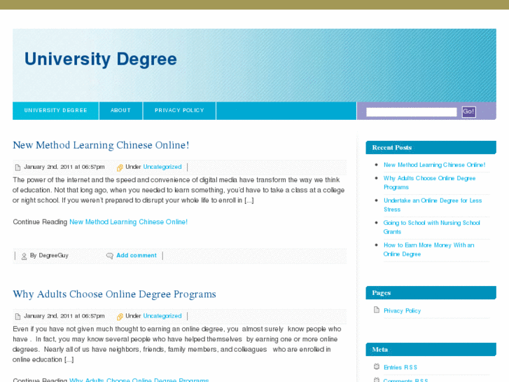 www.universitydegree.info