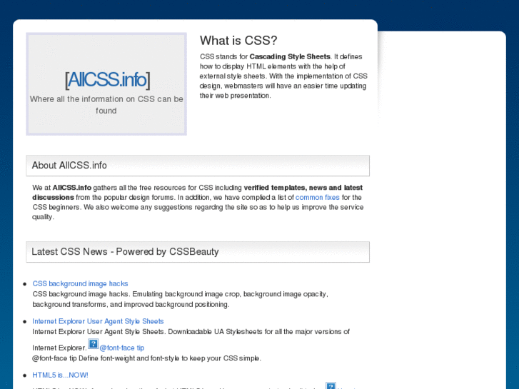 www.allcss.info