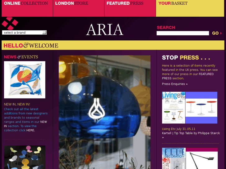 www.ariashop.co.uk