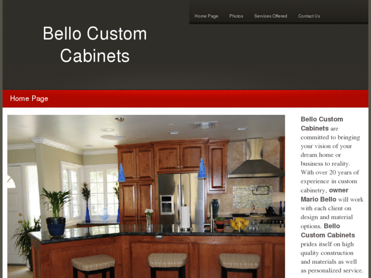 www.bellocustomcabinets.com