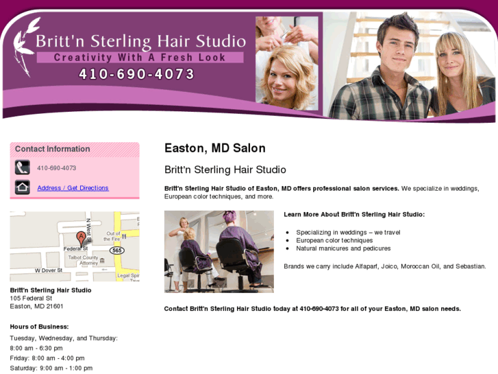 www.brittnsterlinghairstudio.com