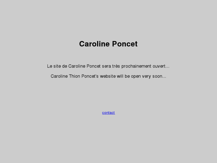 www.carolineponcet.com