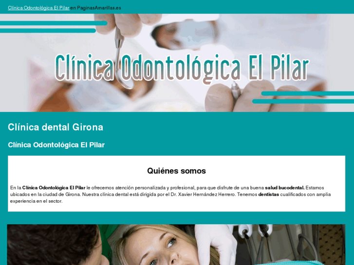 www.clinicaodontologicaelpilar.com