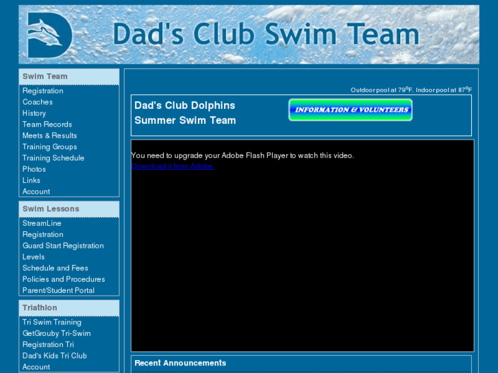 www.dadsclubswimteam.com