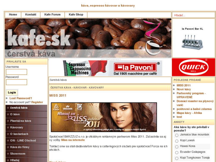 www.kafe.sk