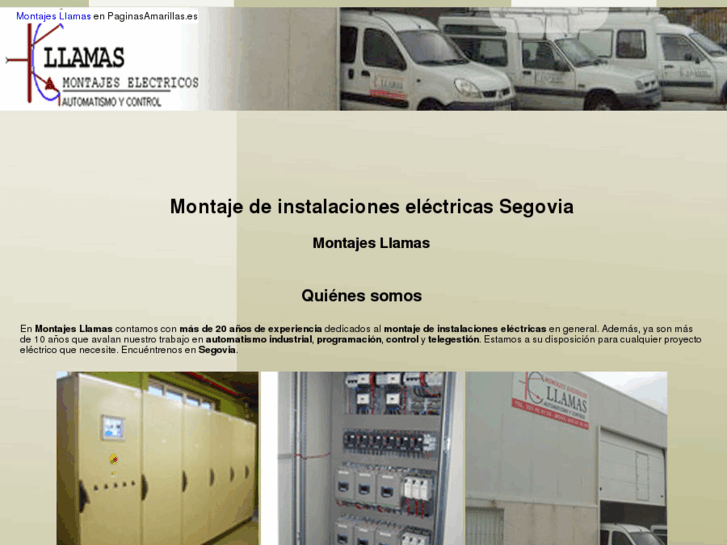 www.montajeselectricosllamas.com