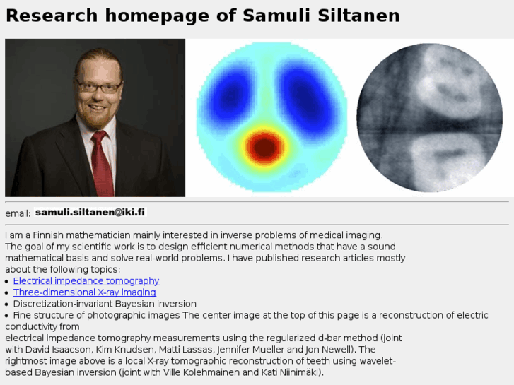 www.siltanen-research.net