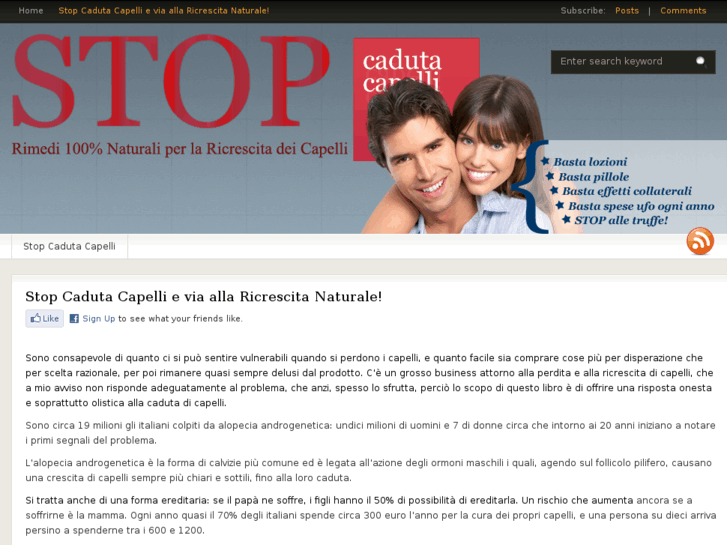 www.stopcadutacapelli.com