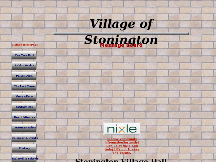 www.villageofstonington.com