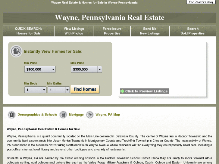 www.wayne-realestate.com