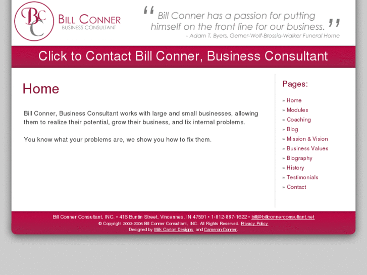 www.billconnerconsultant.net