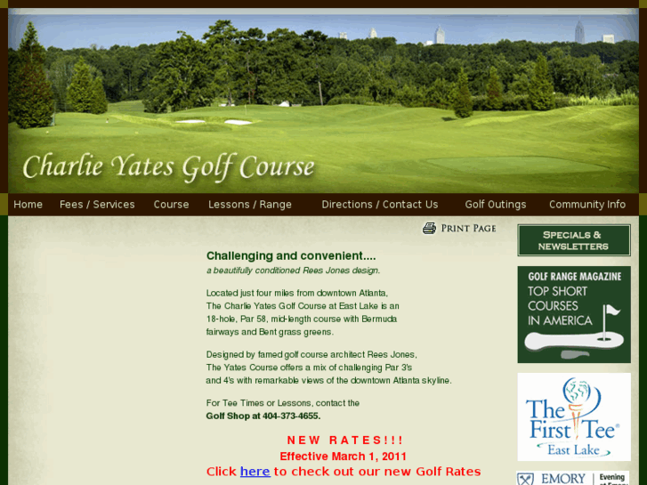 www.charlieyatesgolfcourse.com