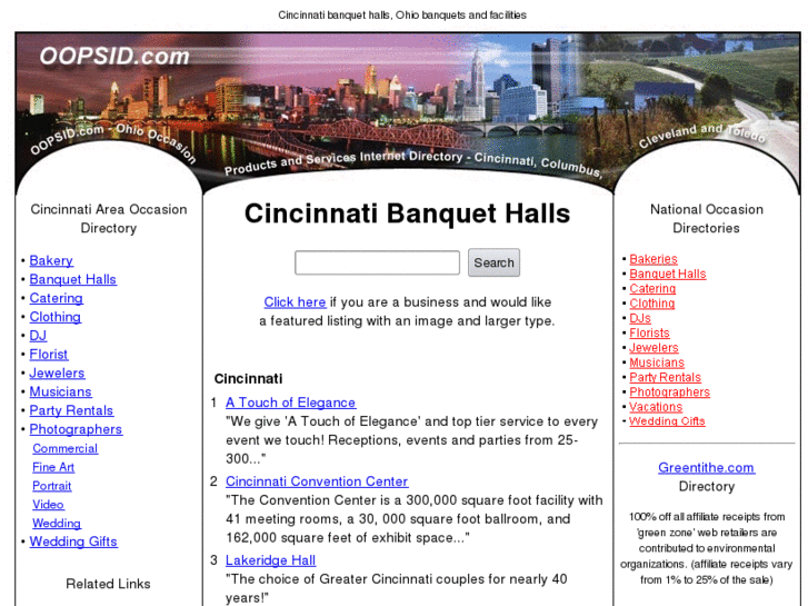 www.cincinnatibanquethalls.net