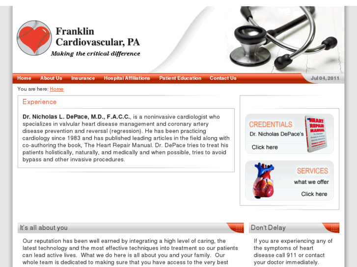 www.franklincardiovascular.com