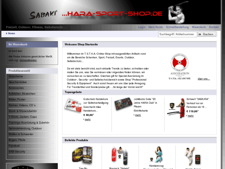 www.hara-sport-shop.de