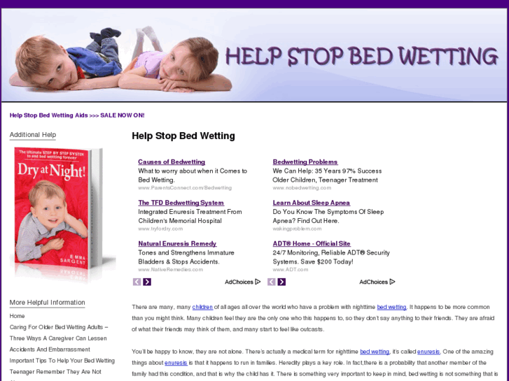 www.helpstopbedwetting.net