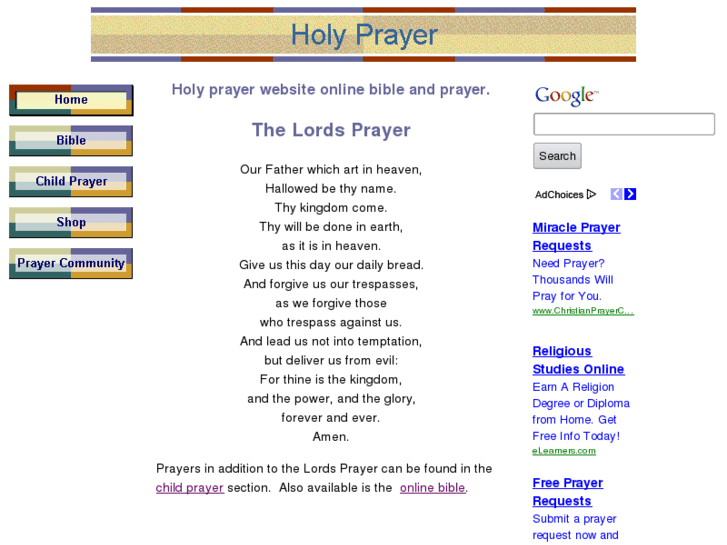 www.holyprayer.com