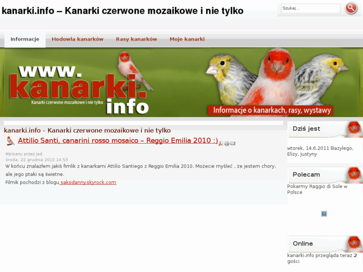 www.kanarki.info