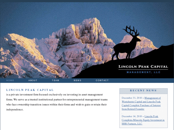 www.lincolnpeakcapital.com