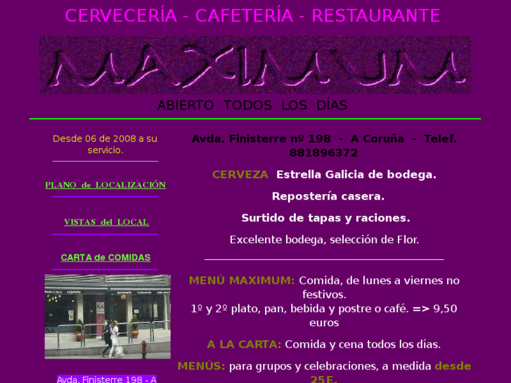 www.maximumrestaurante.es