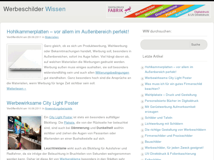 www.werbeschilder-wissen.de