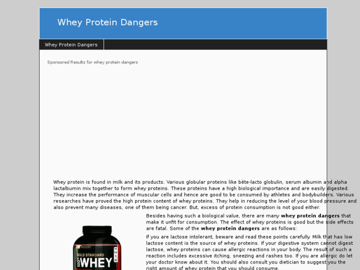 www.wheyproteindangers.info