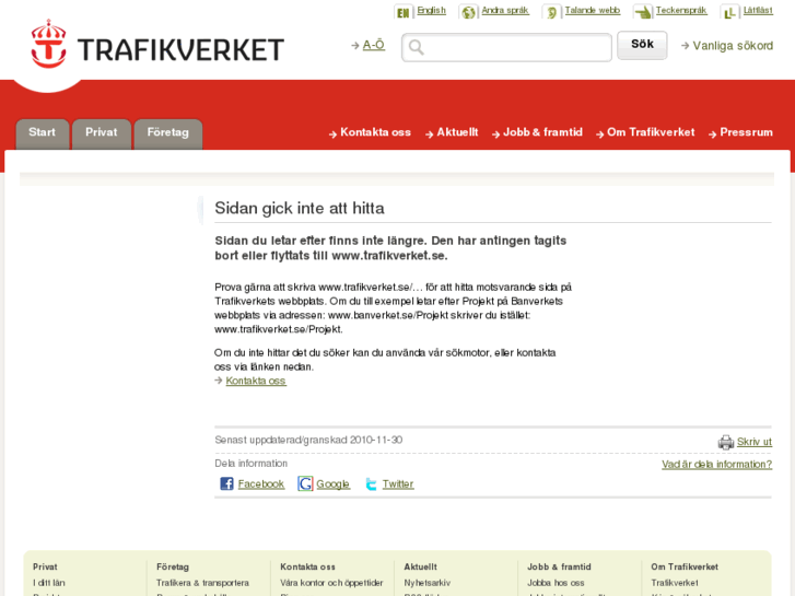 www.banverket.se