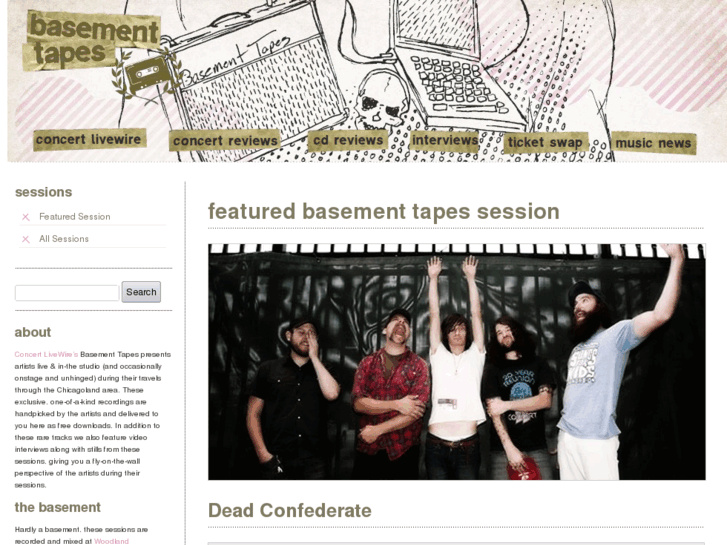 www.basementtapes.com