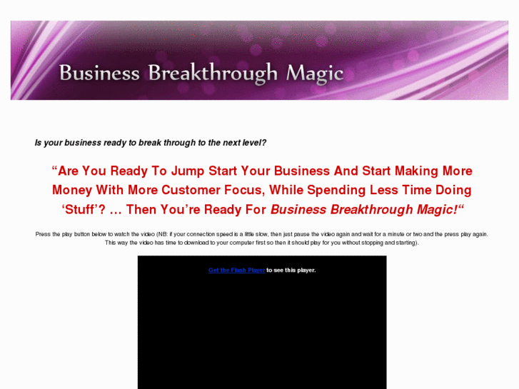 www.businessbreakthroughmagic.com