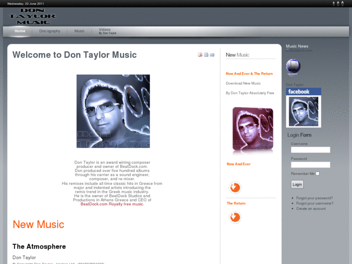 www.dontaylormusic.com