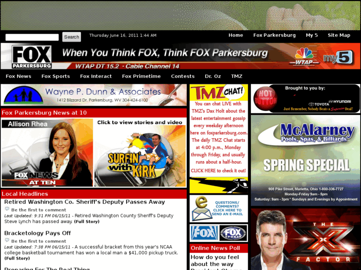 www.foxparkersburg.com