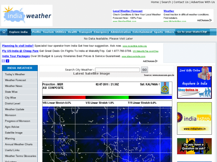 www.indiaweather.in