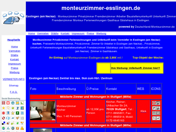 www.monteurzimmer-esslingen.de